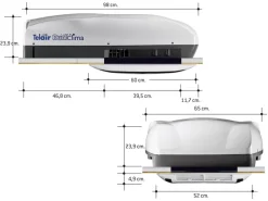 Telair Dualclima 8400H dakairco - white