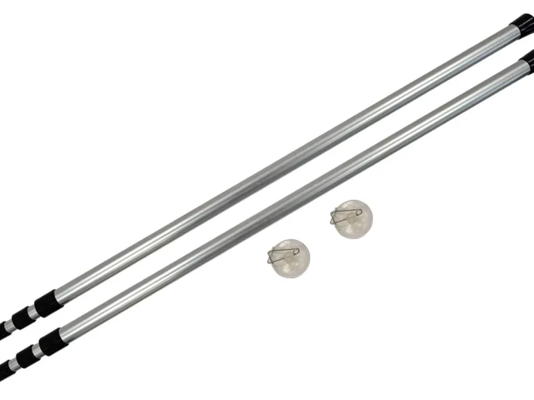 Telta Rear Upright Poles - aandrukstangen