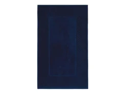 The One Towelling Badmat - Navy Blue