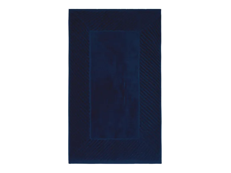 The One Towelling Badmat - Navy Blue
