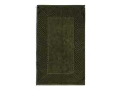 The One Towelling Badmat - Olive Green
