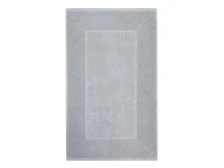 The One Towelling Badmat - Silver Grey