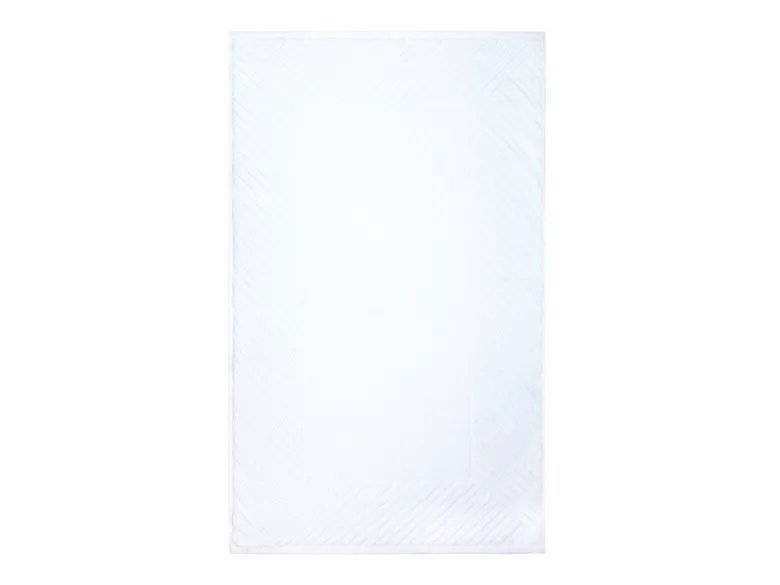 The One Towelling Badmat - White