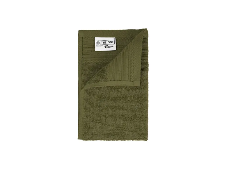 The One Towelling Classic Gastendoek - Olive Green
