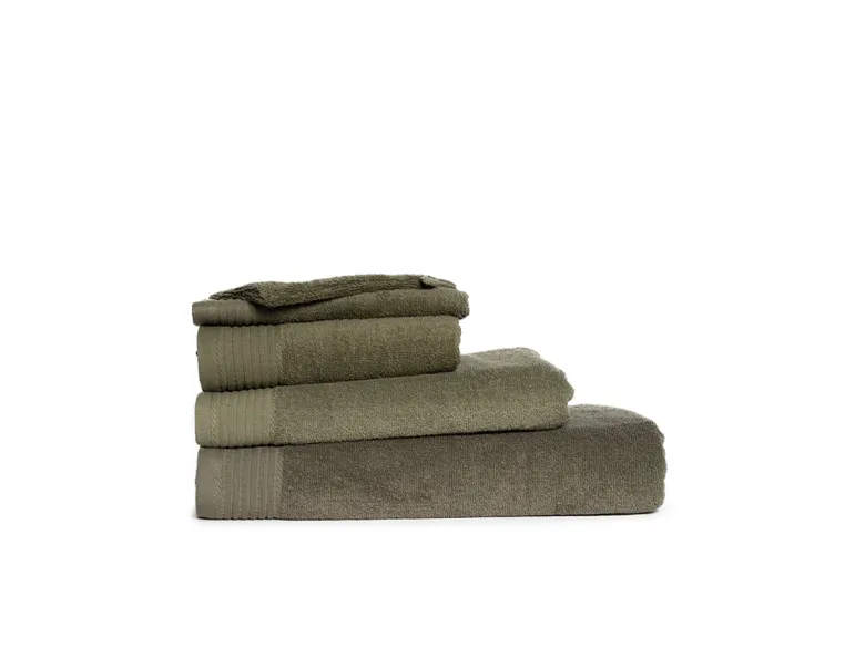 The One Towelling Classic Gastendoek - Olive Green