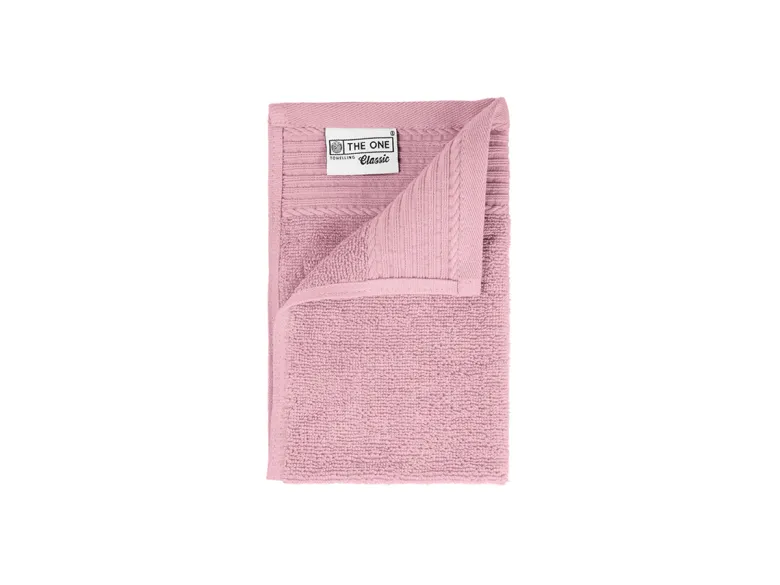 The One Towelling Classic Gastendoek - Light Pink