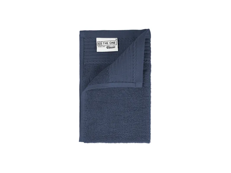 The One Towelling Classic Gastendoek - Denim Faded