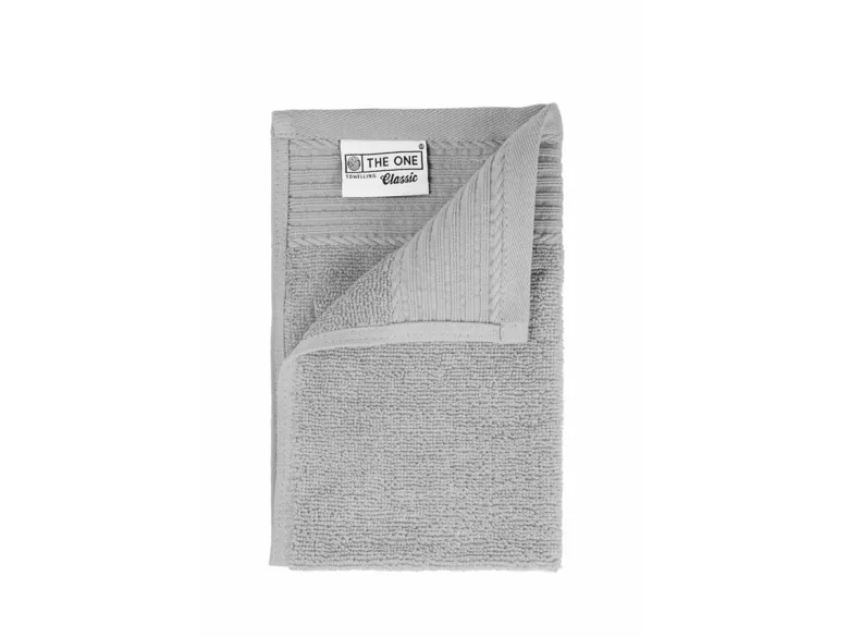 The One Towelling Classic Gastendoek - Silver Grey