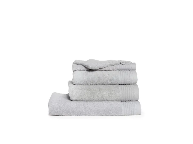 The One Towelling Classic Gastendoek - Silver Grey