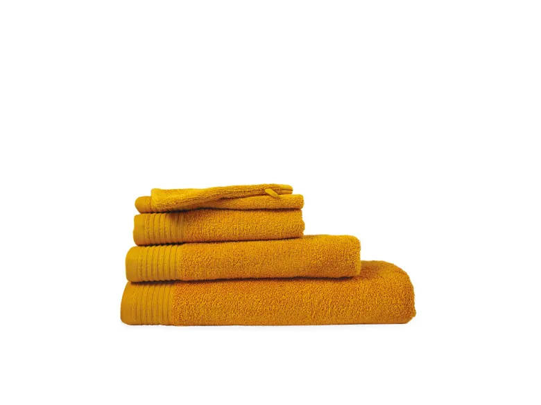 The One Towelling Classic Gastendoek - Gold Yellow