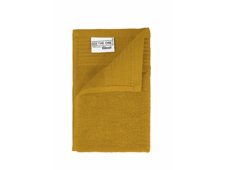 The One Towelling Classic Gastendoek - Gold Yellow