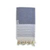 The One Towelling Exclusive Hamamdoek - Navy