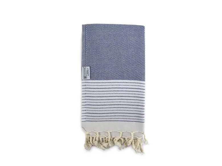 The One Towelling Exclusive Hamamdoek - Navy