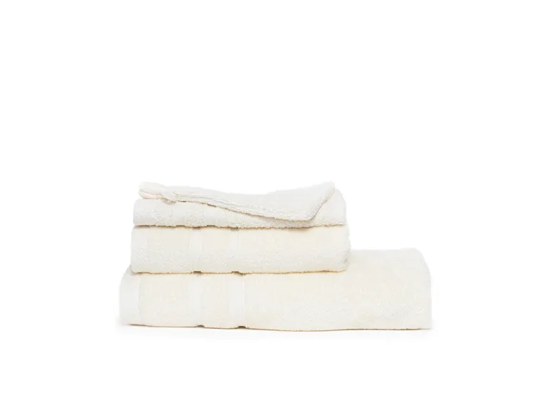 The One Towelling Gastendoek - Ivory Cream