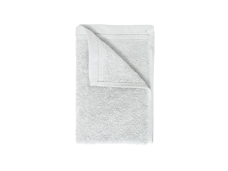 The One Towelling Organic Gastendoek - Silver Grey