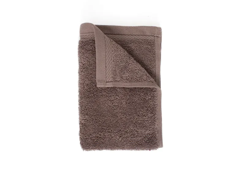 The One Towelling Organic Gastendoek - Taupe