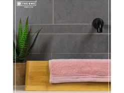 The One Towelling Organic Gastendoek - Salmon