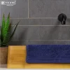 The One Towelling Organic Gastendoek - Denim Faded