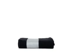 The One Towelling Sublimatie Sporthanddoek - Black