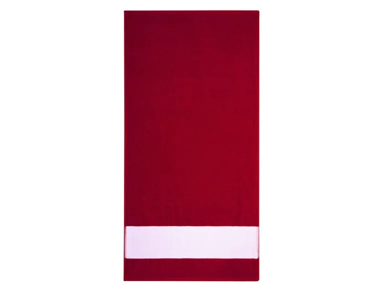 The One Towelling Sublimatie Handdoek - Red