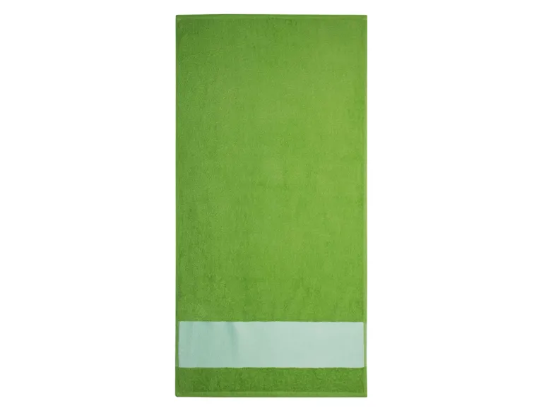 The One Towelling Sublimatie Handdoek - Lime Green