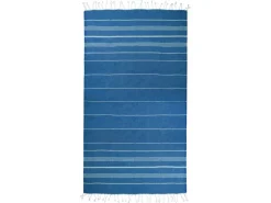 The One Towelling Sultan Hamamdoek - Blue/White