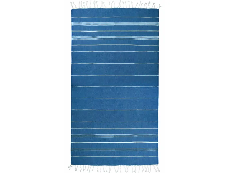 The One Towelling Sultan Hamamdoek - Blue/White