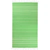 The One Towelling Sultan Hamamdoek - Lime Green/White