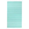 The One Towelling Sultan Hamamdoek - Mint/White