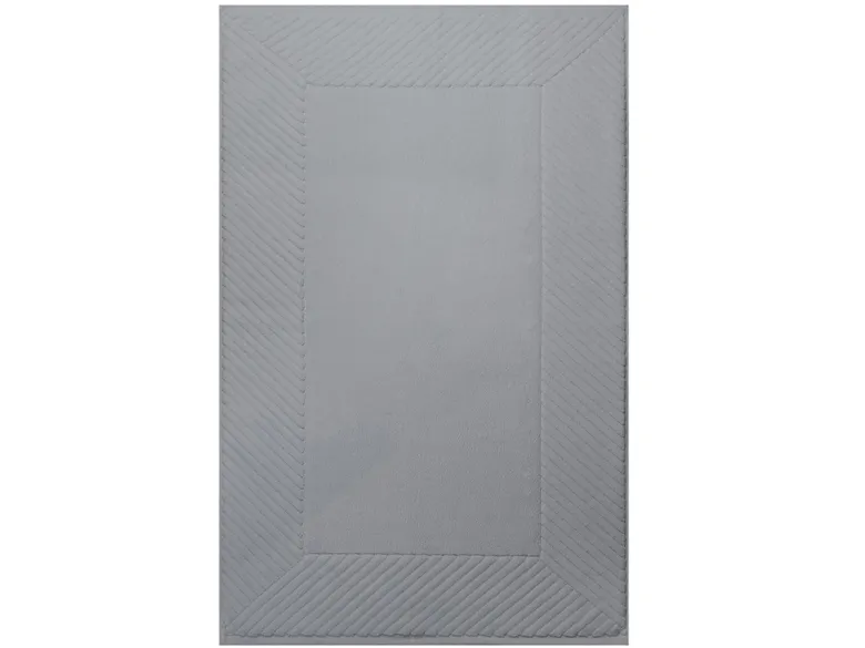 The One Towelling Ultra Deluxe Badmat - Silver Grey