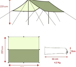 Thermori tarp - 352 x 287 cm