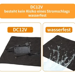 Thermrup HK612 infrarood warmtedeken - 60 x 80 cm