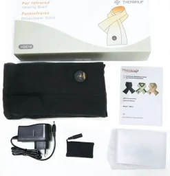 Thermrup Verwarmde infrarood sjaal - Black