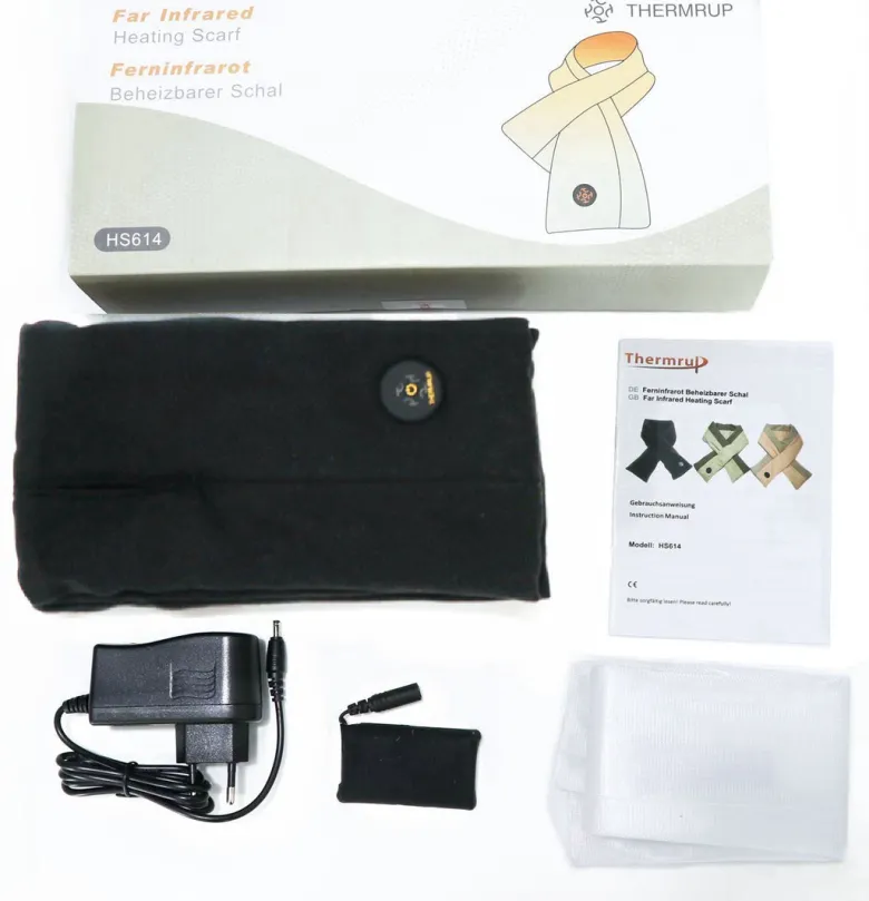 Thermrup Verwarmde infrarood sjaal - Black