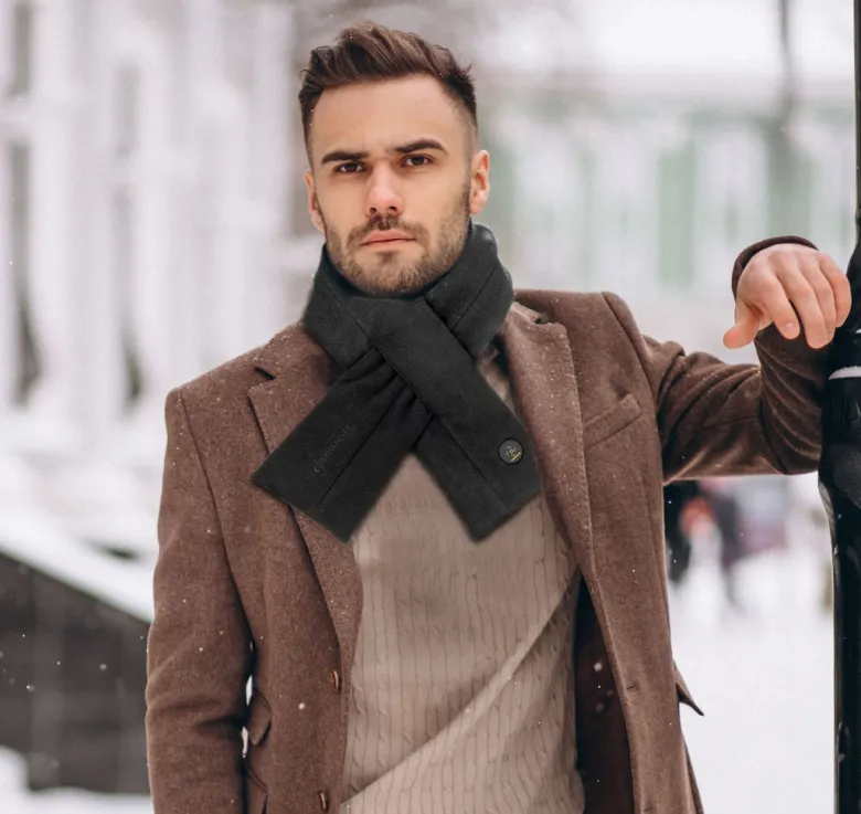 Thermrup Verwarmde infrarood sjaal - Black