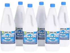 Thetford Aqua Kem Blue set van 6 toiletvloeistoffen