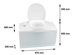 Thetford C-403L cassettetoilet - links