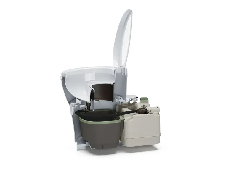 Thetford S220-S droogtoilet zonder ombouwpanelen – mechanisch