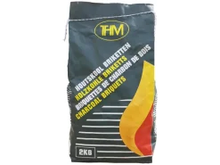 THM 2 kg houtskool briketten