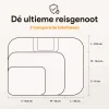 Thousandtravelmiles doorzichtige toilettas - Set van 3