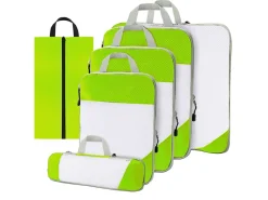 Thousandtravelmiles Green Packing Cubes - Set van 6