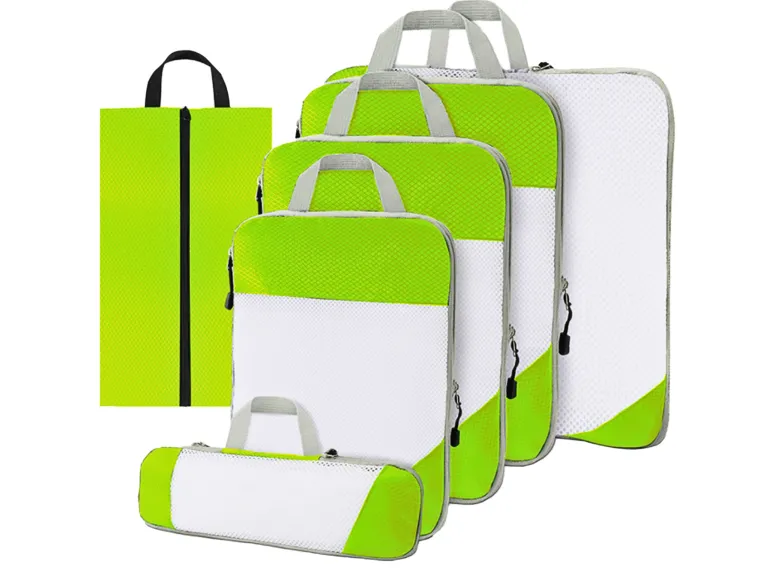 Thousandtravelmiles Green Packing Cubes - Set van 6
