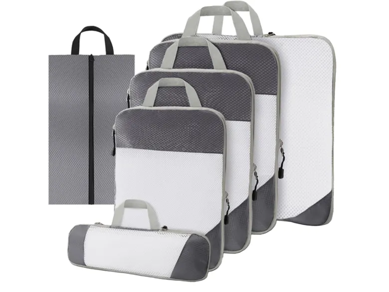 Thousandtravelmiles Grey Packing Cubes - Set van 6