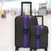 Thousandtravelmiles kofferriem met cijferslot - Purple
