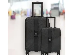 Thousandtravelmiles kofferriem met cijferslot - Black