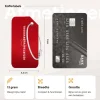 Thousandtravelmiles 2 kofferriemen met 2 bagagelabels - Red