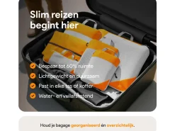Thousandtravelmiles Orange Packing Cubes - Set van 6