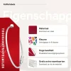 Thousandtravelmiles set van 4 aluminium bagagelabels - Red