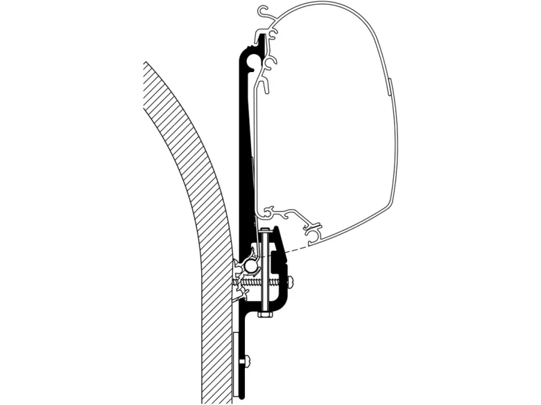 Thule adapter Eriba Touring