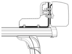 Thule adapter 3200 Roof Rack